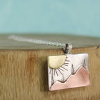 Zarte handwerkliche Halskette