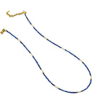 Zarte handwerkliche Perlen Halskette