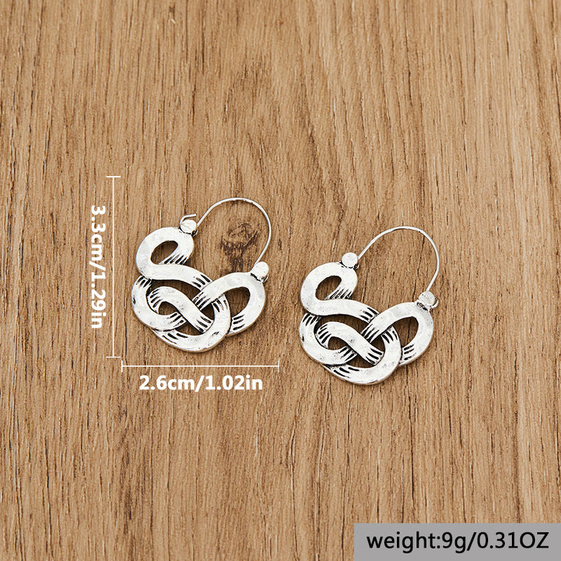 Atemberaubende Ohrring für den Alltag