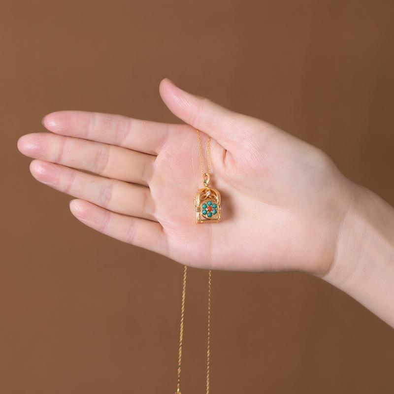 Romantische Gold Halskette für besondere Momente