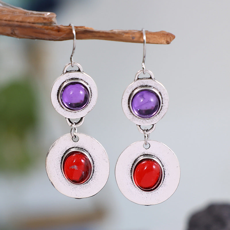 Zarte handwerkliche Ohrring