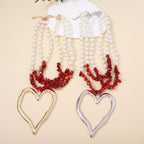 Zarte handwerkliche Perlen Halskette