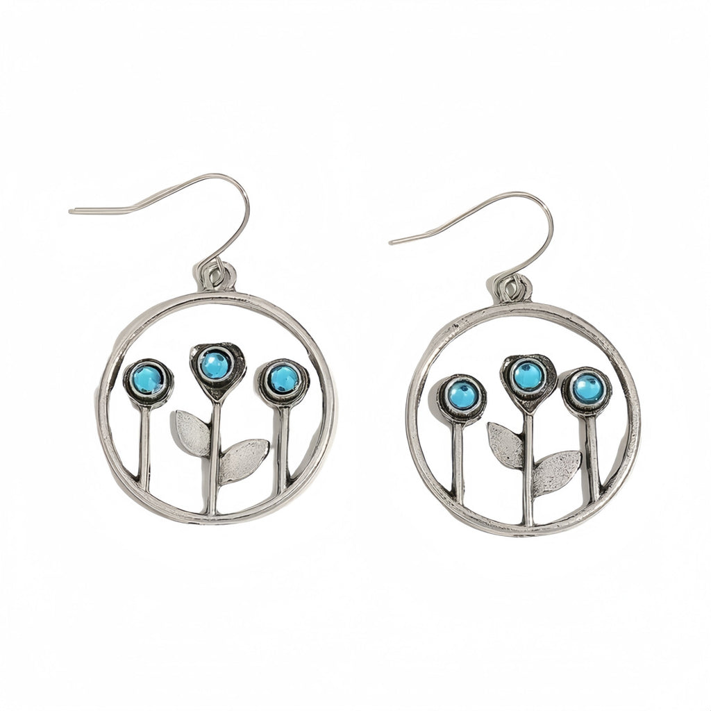 Zarte handwerkliche Ohrring