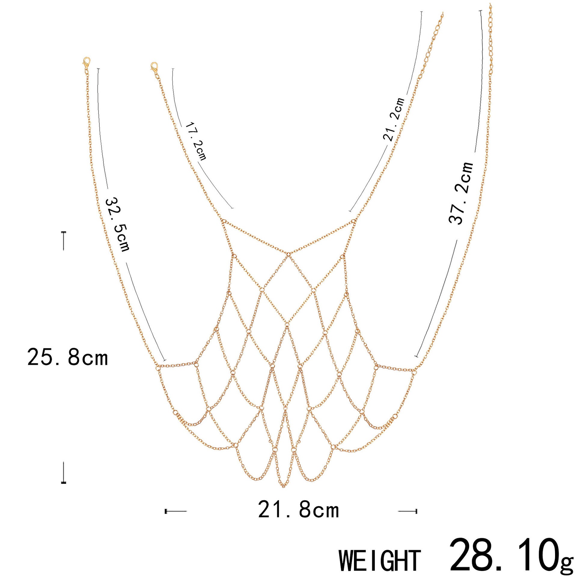 Atemberaubende Kette für den Alltag