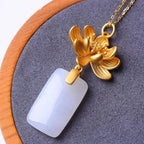 Schöne Silber Halskette mit einzigartigem Stil