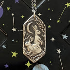 Zarte handwerkliche Halskette