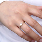 Zarte handwerkliche Gold Armband