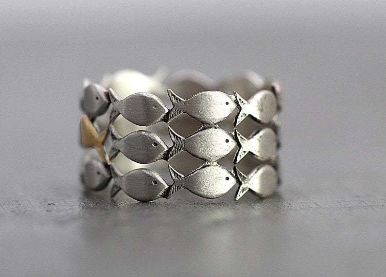 Atemberaubende Gold Ring für den Alltag