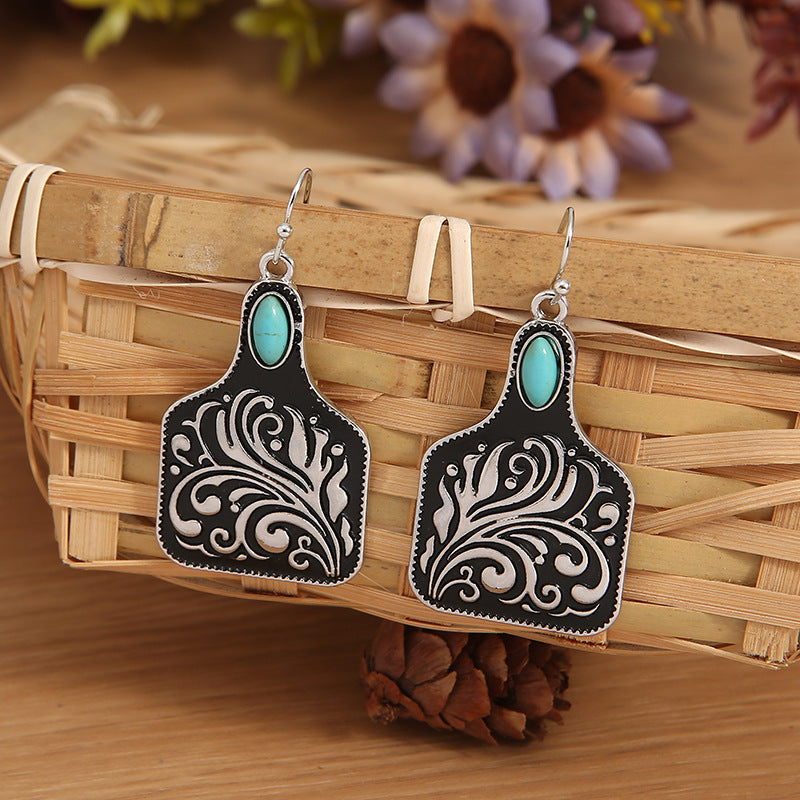 Zarte handwerkliche Ohrring