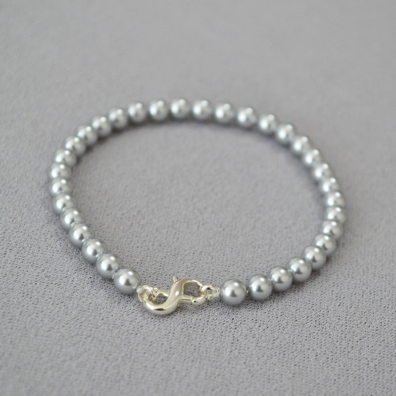 Schöne Perlen Halskette mit einzigartigem Stil