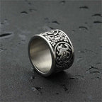 Zarte handwerkliche Ring