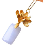 Schöne Silber Halskette mit einzigartigem Stil