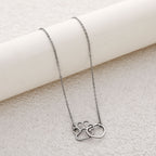 Zarte handwerkliche Halskette