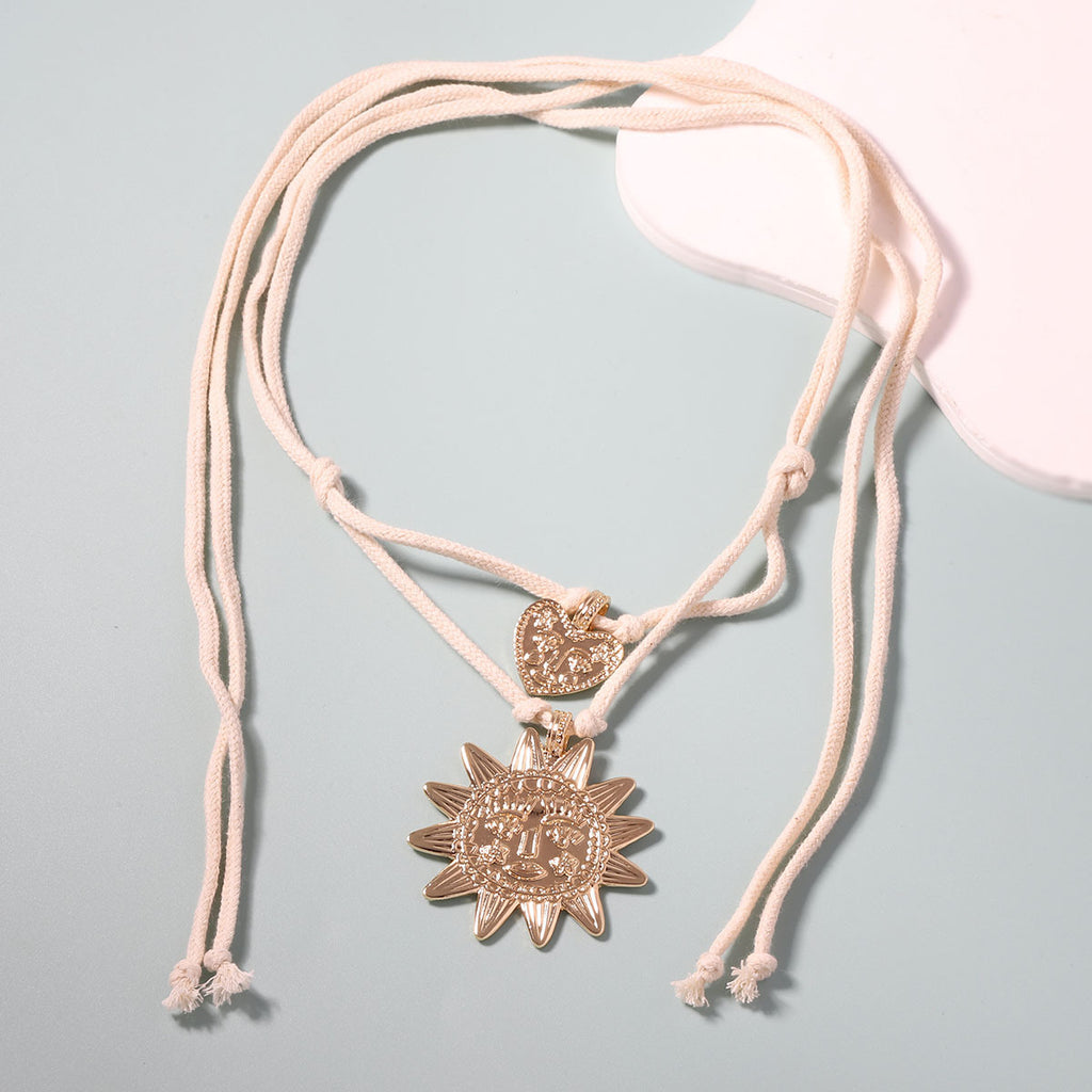 Romantische Gold Halskette für besondere Momente