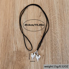 Zarte handwerkliche Halskette