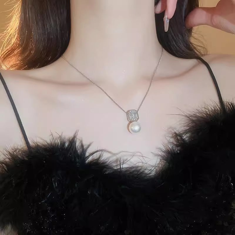 Romantische Perlen Halskette für besondere Momente