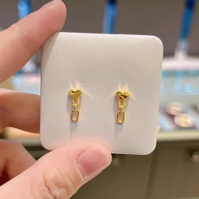 Atemberaubende Gold Ohrring für den Alltag