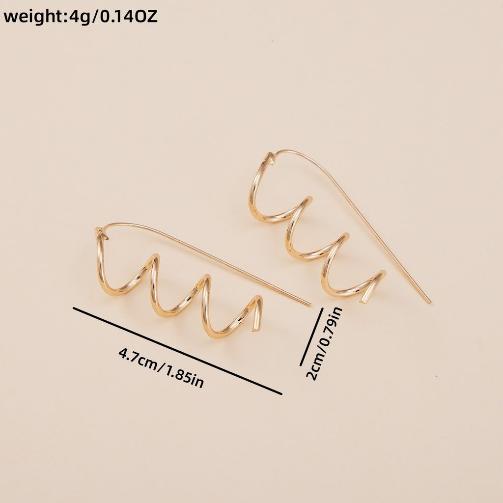 Atemberaubende Ohrring für den Alltag