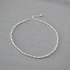 Schöne Gold Halskette mit einzigartigem Stil