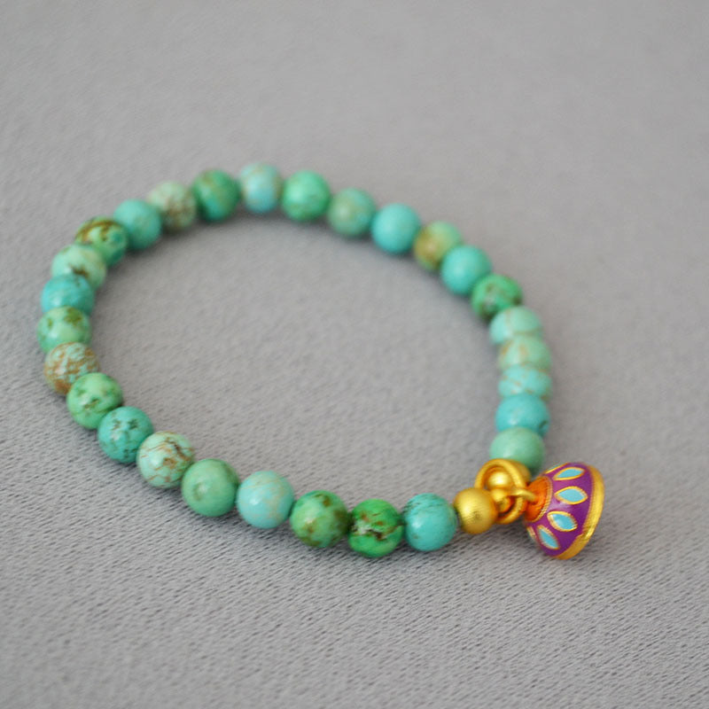 Handgefertigte Vintage Gold Armband