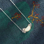 Zarte handwerkliche Halskette