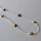 Schöne Silber Halskette mit einzigartigem Stil