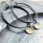 Zarte handwerkliche Ohrring