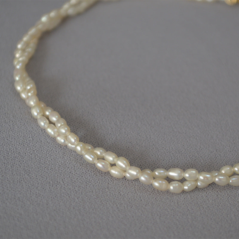Romantische Perlen Halskette für besondere Momente