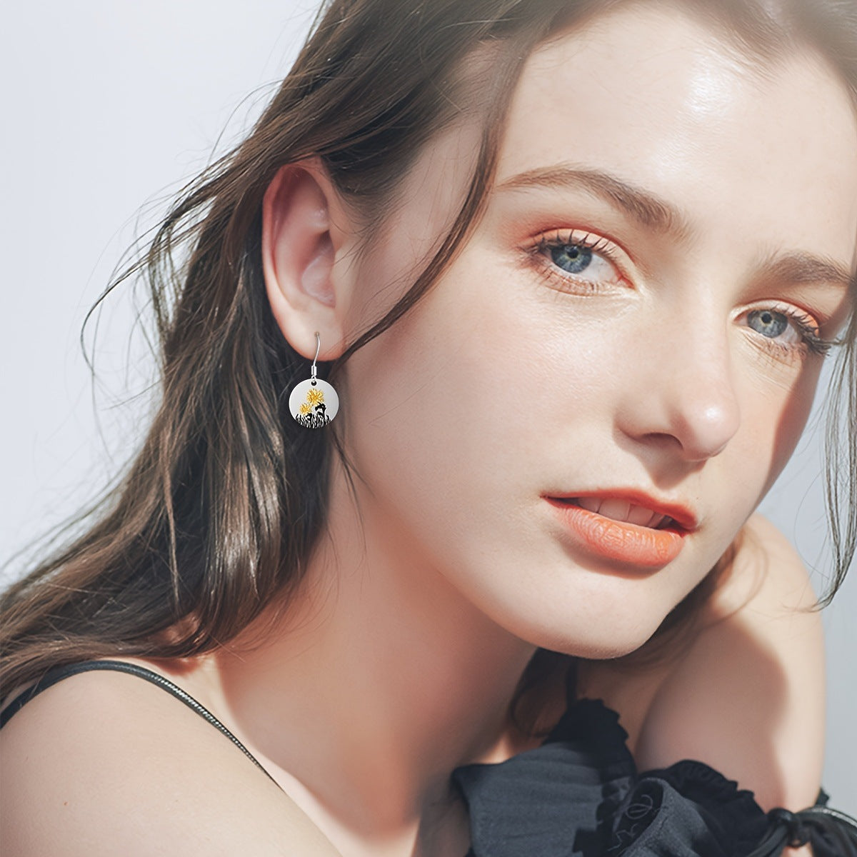 Atemberaubende Ohrring für den Alltag