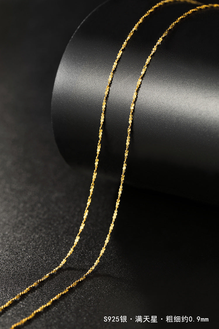 Atemberaubende Gold Halskette für den Alltag