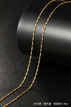 Atemberaubende Gold Halskette für den Alltag