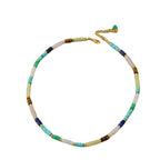 Zarte handwerkliche Halskette