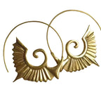 Zarte handwerkliche Ohrring