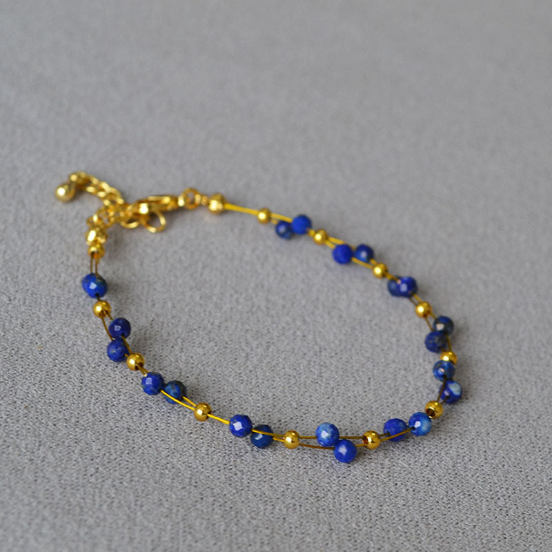 Handgefertigte Vintage Gold Armband