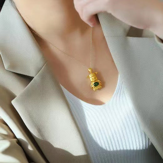 Atemberaubende Gold Halskette für den Alltag