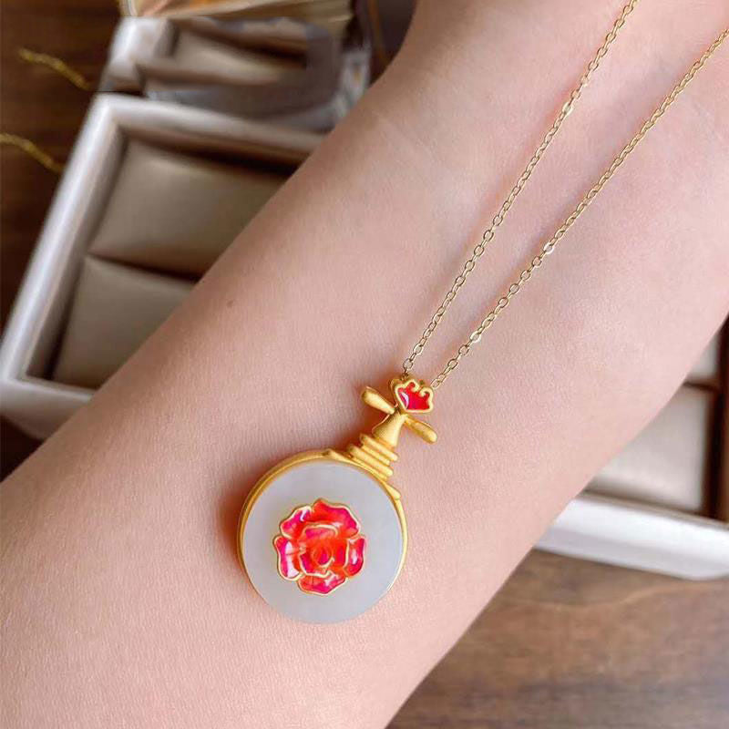 Romantische Gold Halskette für besondere Momente