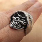 Handgefertigte Vintage Gold Ring