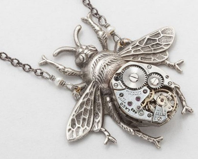 Handgefertigte Vintage Halskette