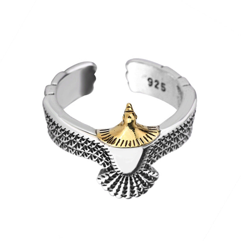 Schöne Silber Ring mit einzigartigem Stil