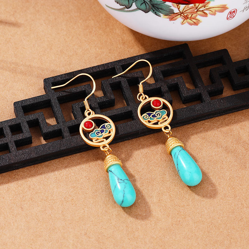 Atemberaubende Gold Ohrring für den Alltag