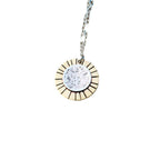 Zarte handwerkliche Halskette