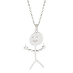 Zarte handwerkliche Halskette