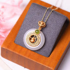 Schöne Silber Halskette mit einzigartigem Stil