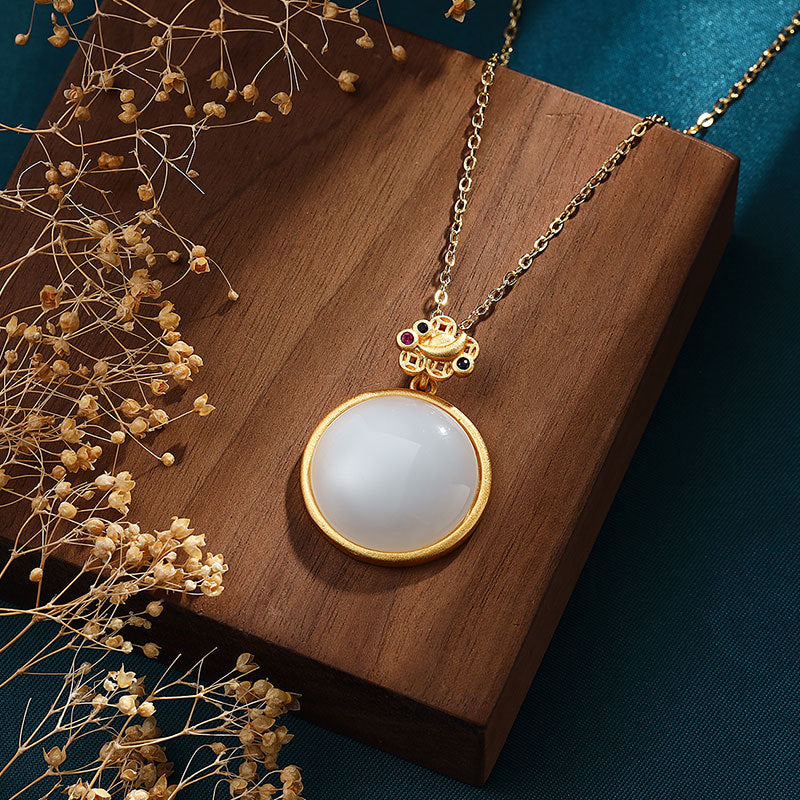 Romantische Gold Halskette für besondere Momente