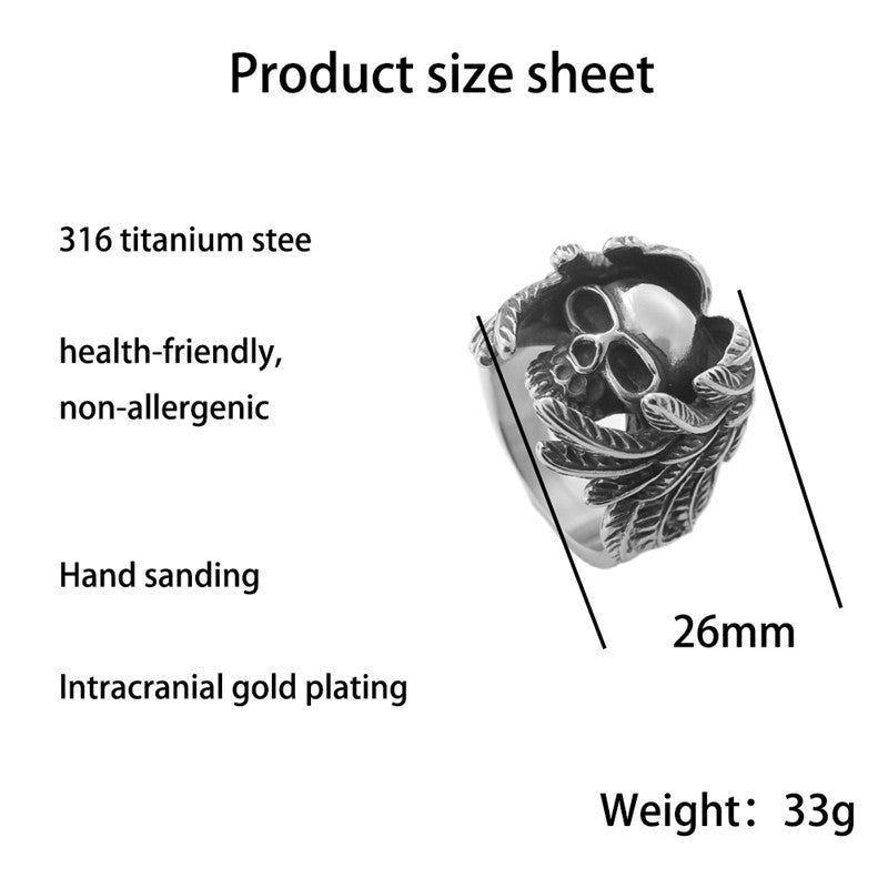 Zarte handwerkliche Ring