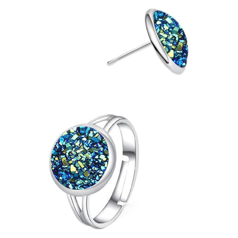 Handgefertigte Vintage Silber Ohrring