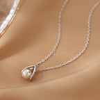 Schöne Perlen Halskette mit einzigartigem Stil