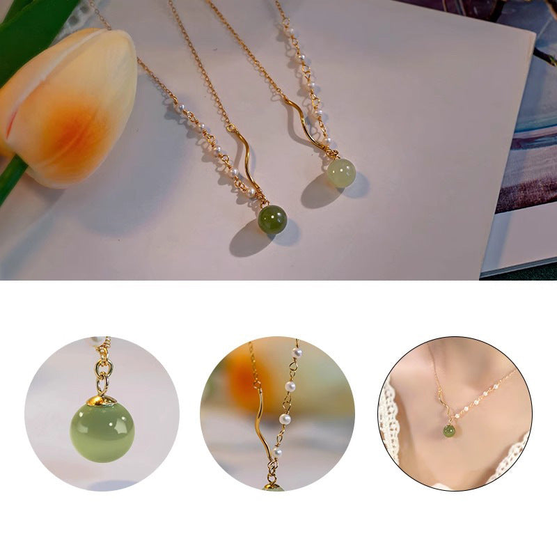 Klassische Perlen Halskette mit zeitloser Eleganz