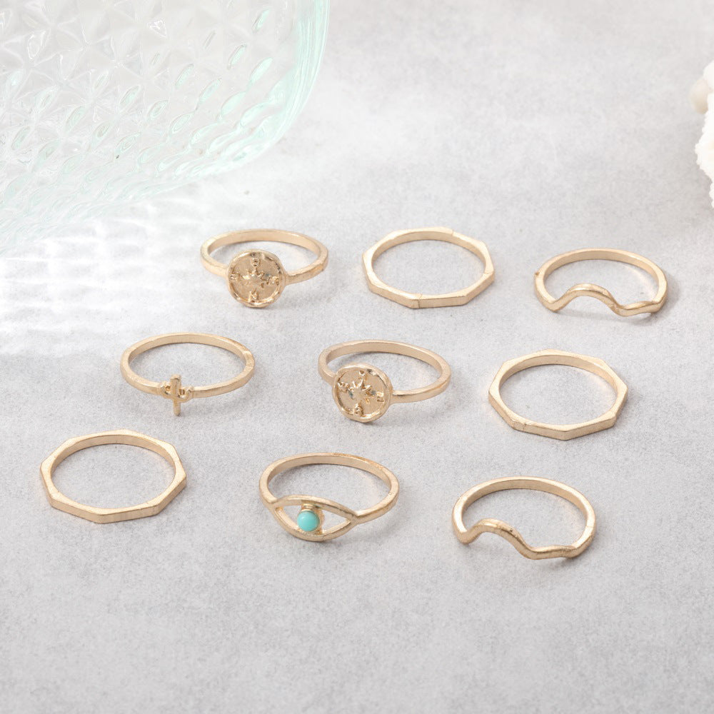 Atemberaubende Gold Ring für den Alltag