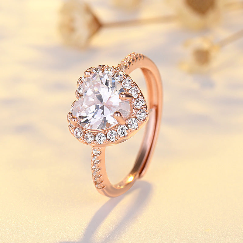 Romantische Gold Ring für besondere Momente